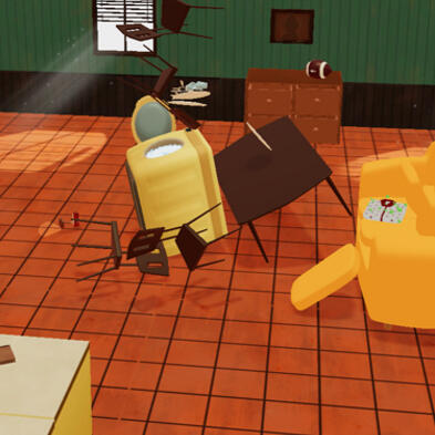 Still image from the game