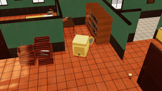 Gif showing the suction mechanic