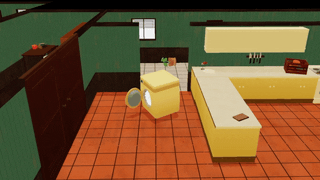 Gif showing the shooting mechanic